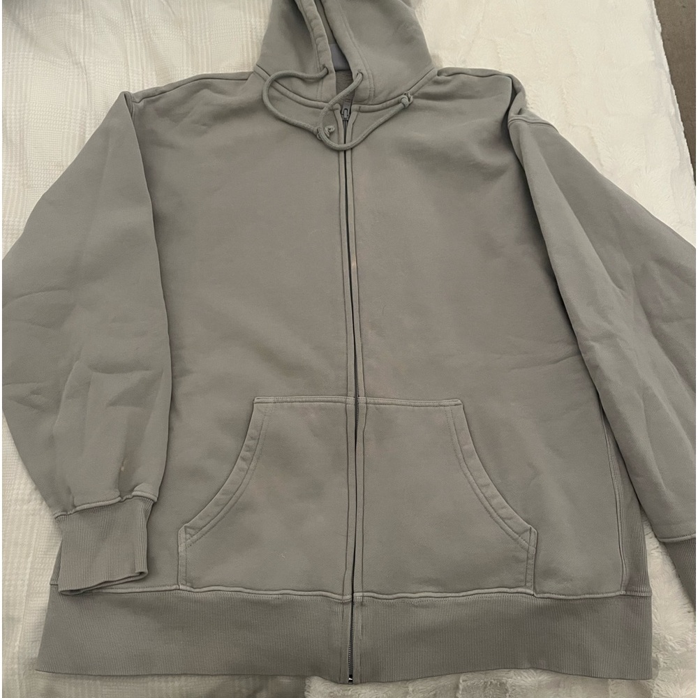 Green tna zip up hoodie